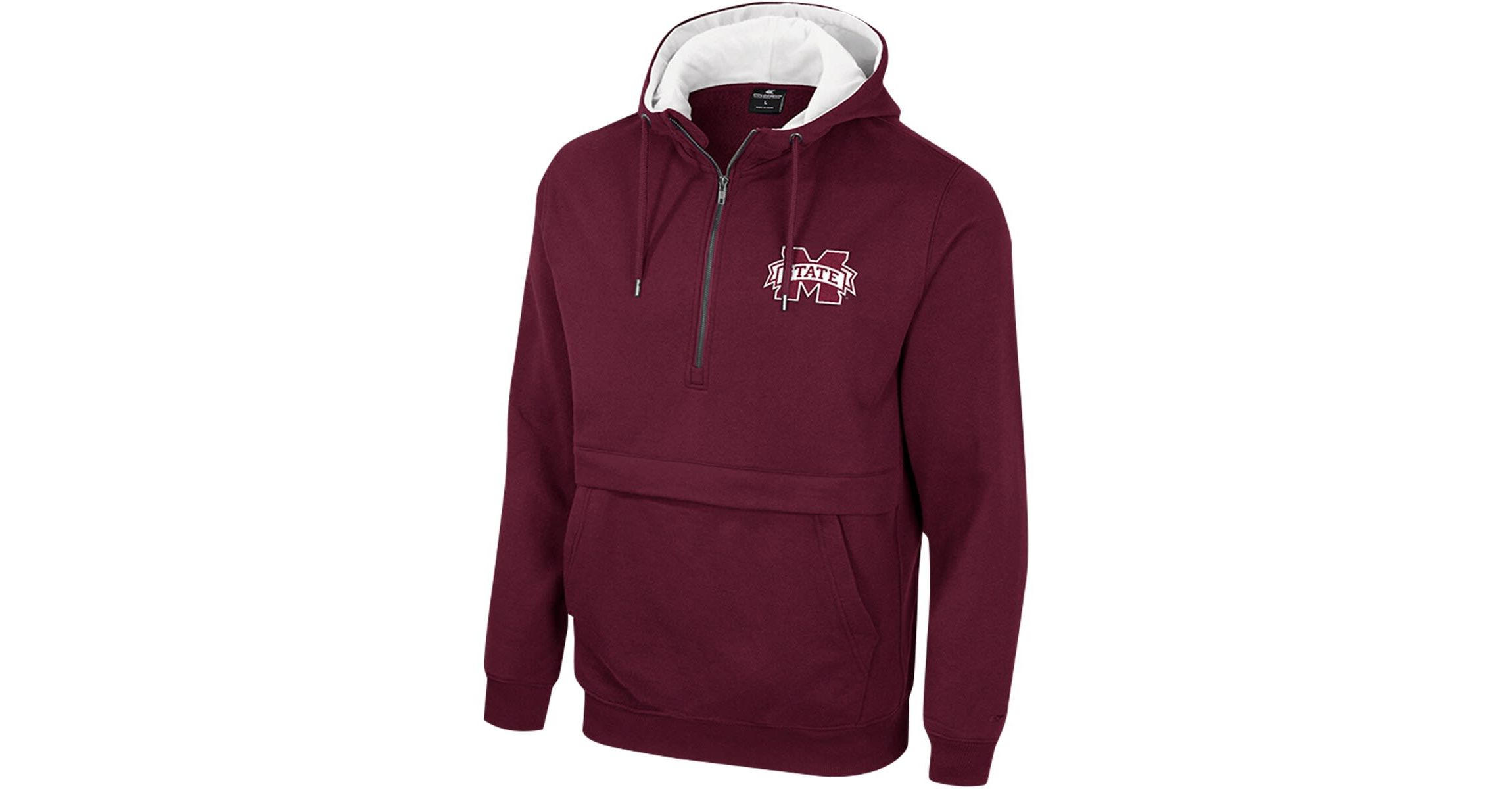 NCAA Mississippi State Bulldogs Half-Zip Hoodie
