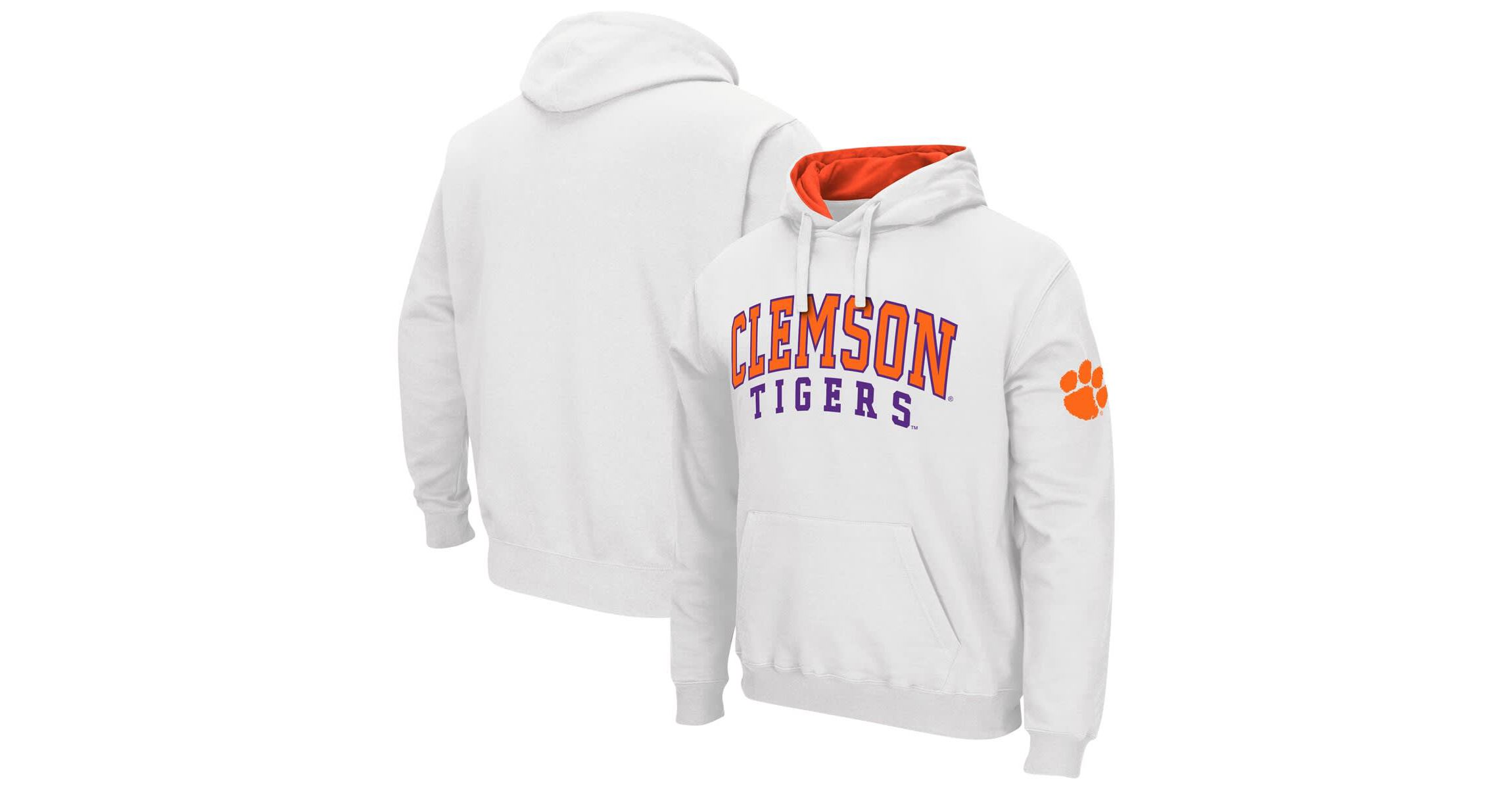 NCAA Clemson Tigers Double Arch Pullover Hoodie