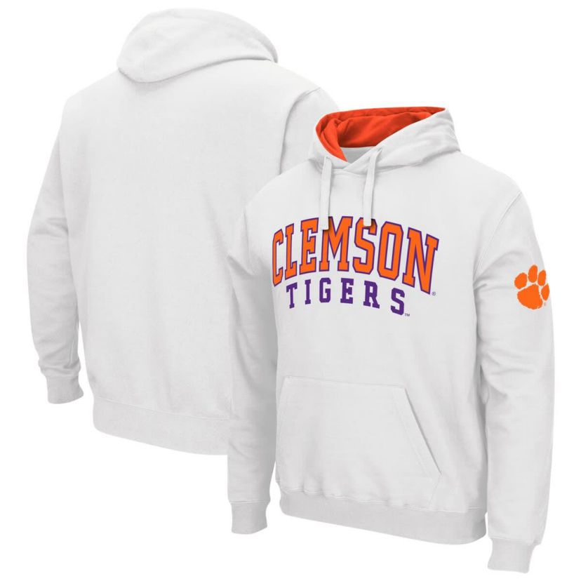 NCAA Clemson Tigers Double Arch Pullover Hoodie