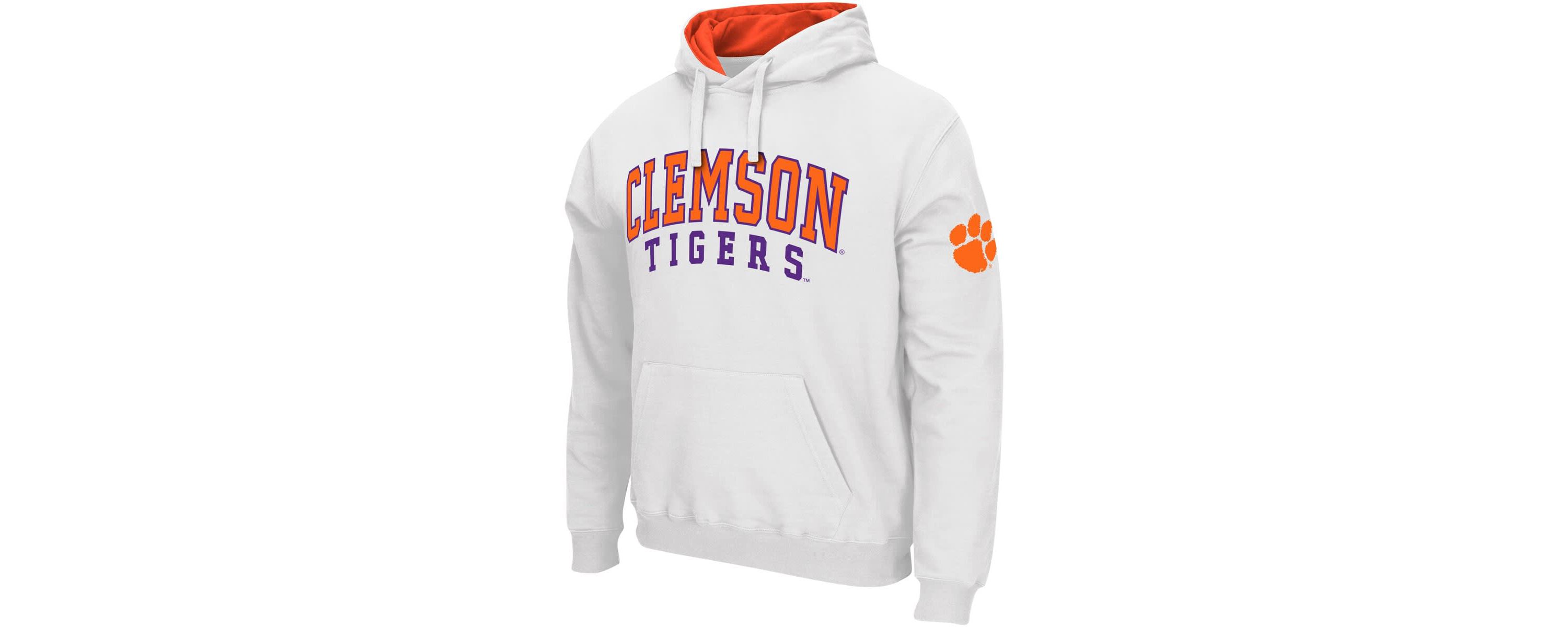 NCAA Clemson Tigers Double Arch Pullover Hoodie