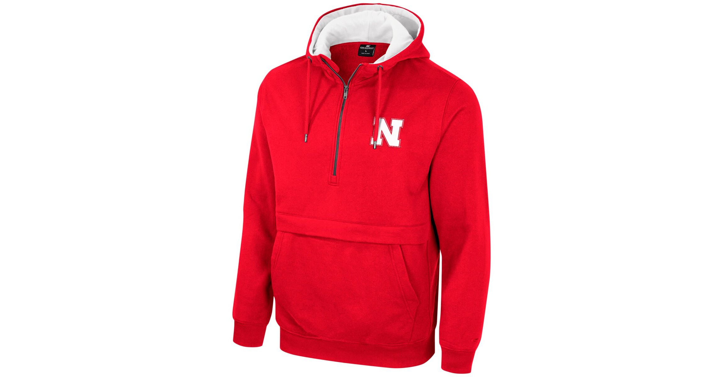 NCAA Nebraska Huskers Half-Zip Hoodie