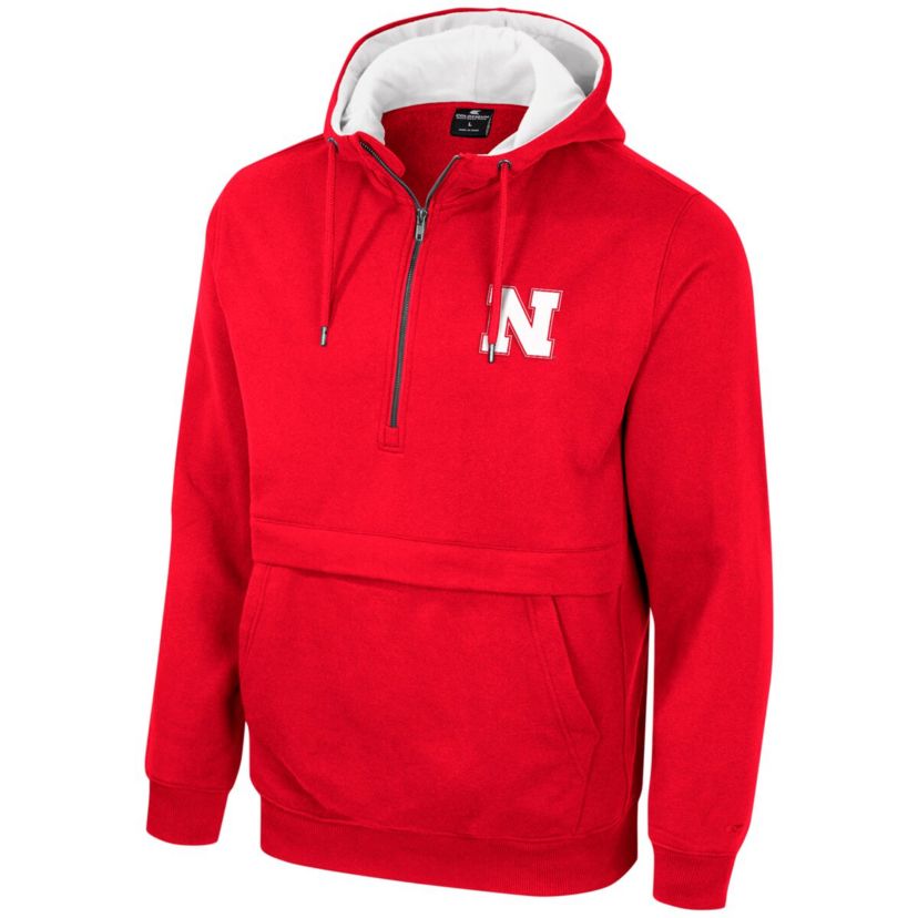 NCAA Nebraska Huskers Half-Zip Hoodie