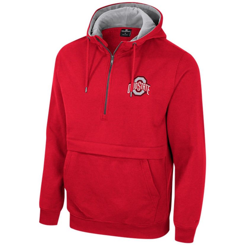 NCAA Ohio State Buckeyes Half-Zip Hoodie