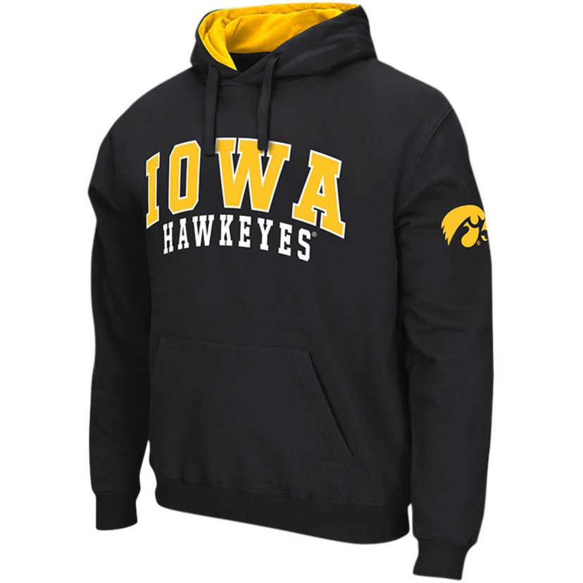 NCAA Iowa Hawkeyes Double Arch Pullover Hoodie