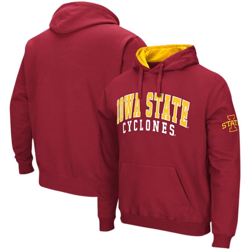 NCAA Iowa State Cyclones Double Arch Pullover Hoodie