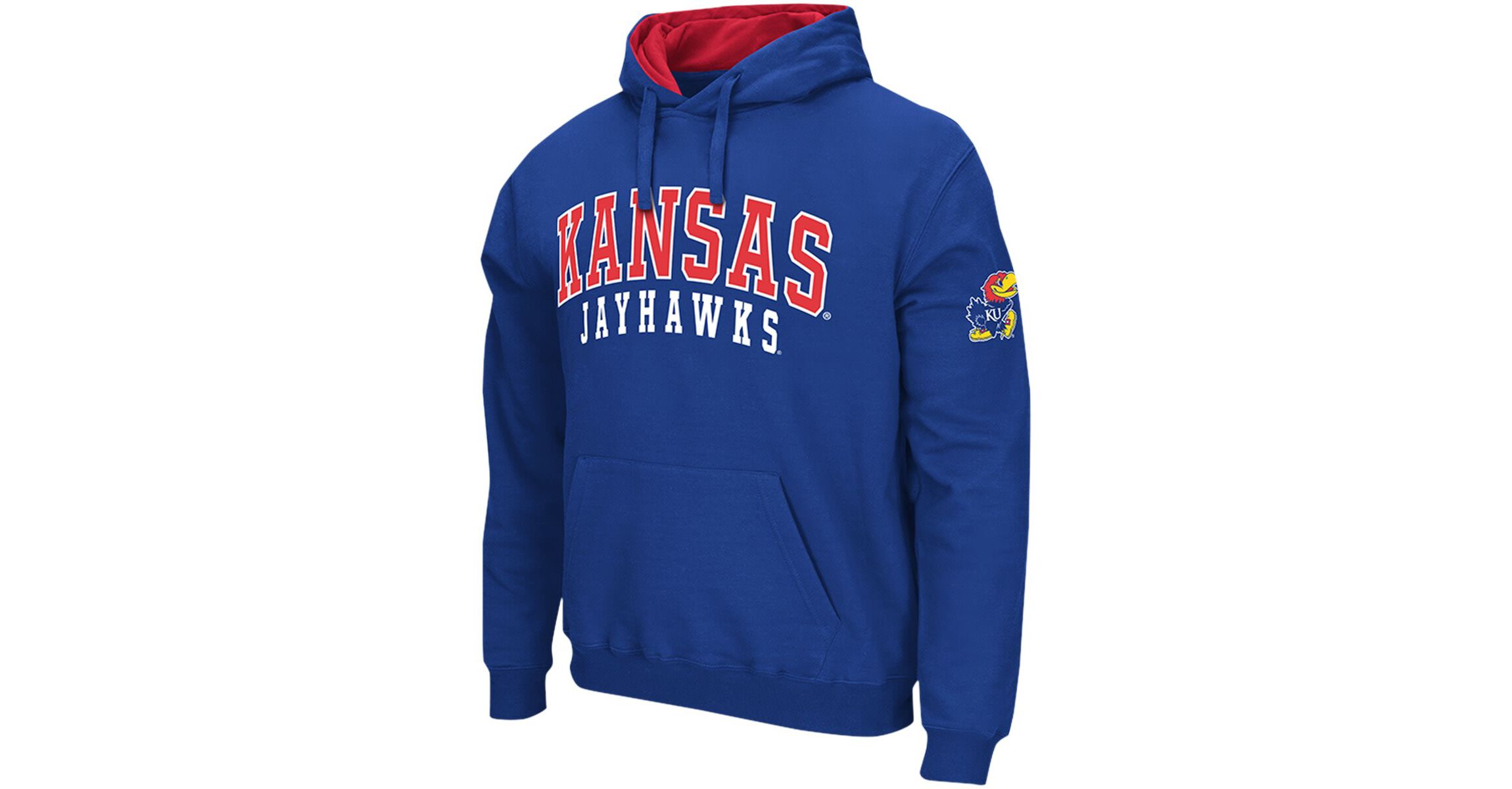 NCAA Kansas Jayhawks Double Arch Pullover Hoodie