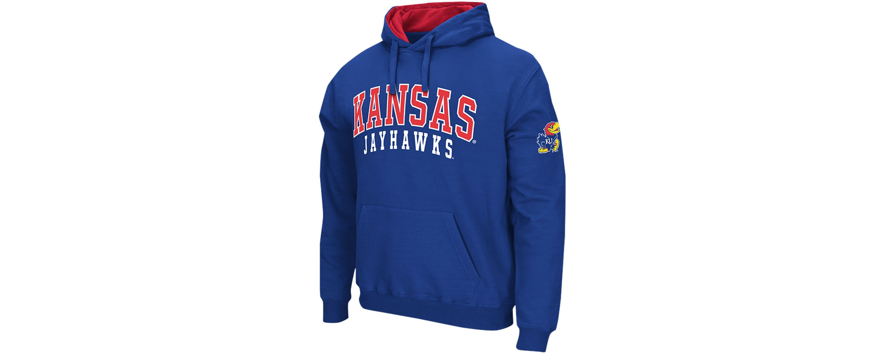 NCAA Kansas Jayhawks Double Arch Pullover Hoodie