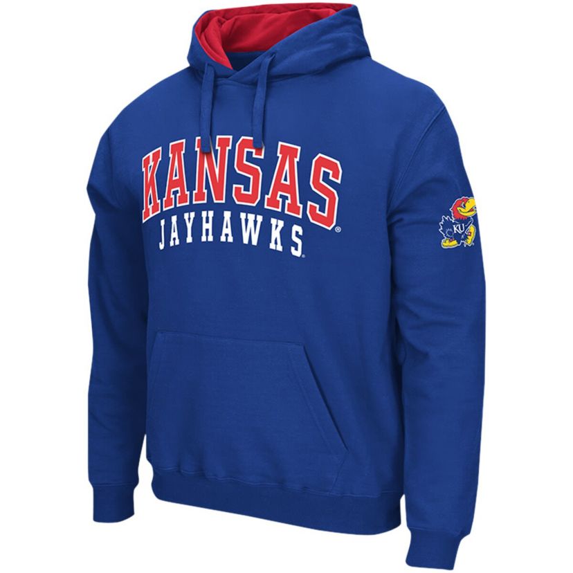 NCAA Kansas Jayhawks Double Arch Pullover Hoodie