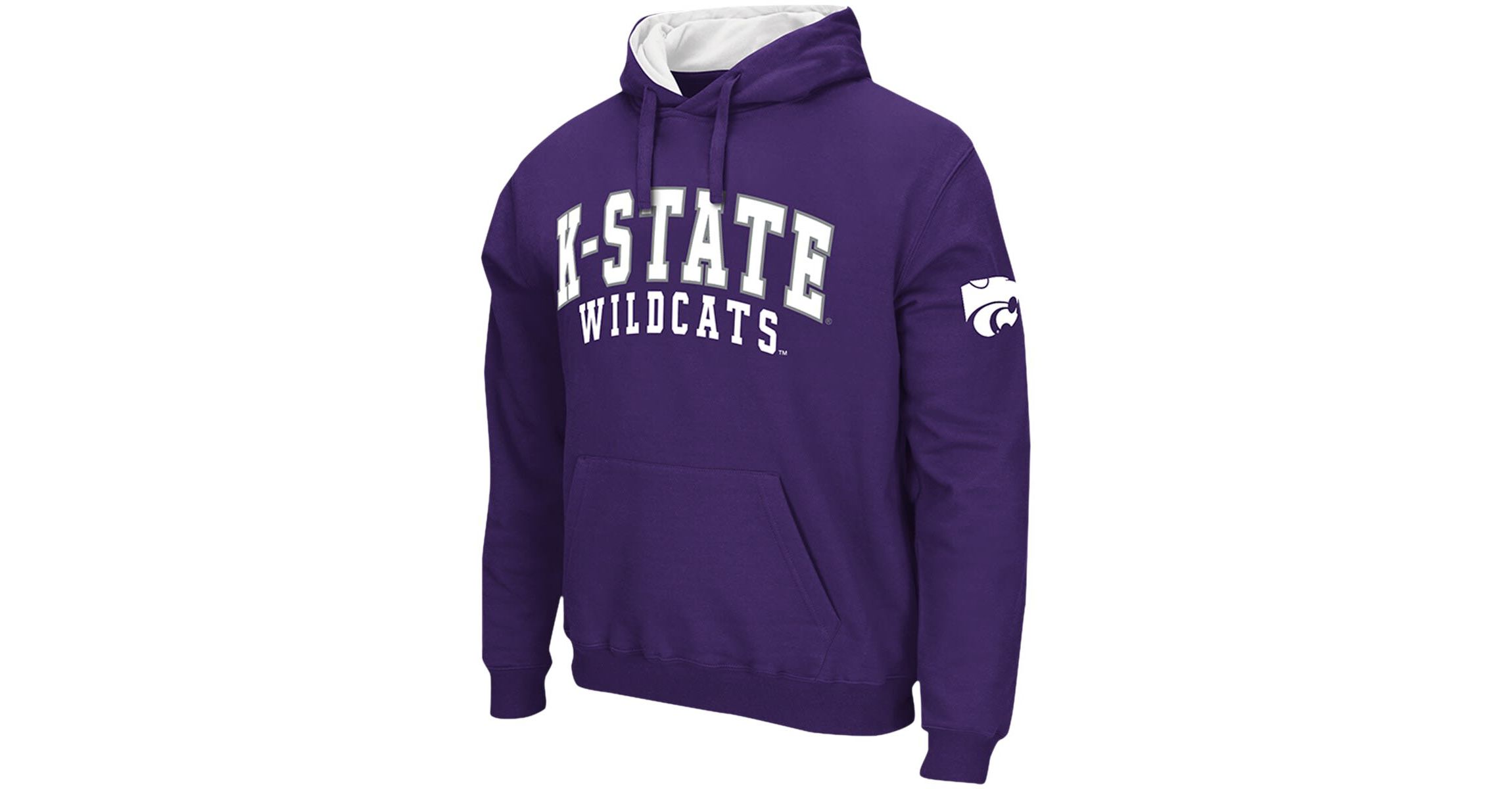 NCAA Kansas State Wildcats Double Arch Pullover Hoodie