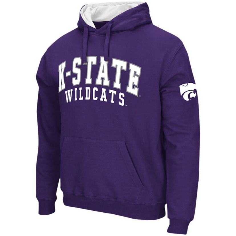 NCAA Kansas State Wildcats Double Arch Pullover Hoodie