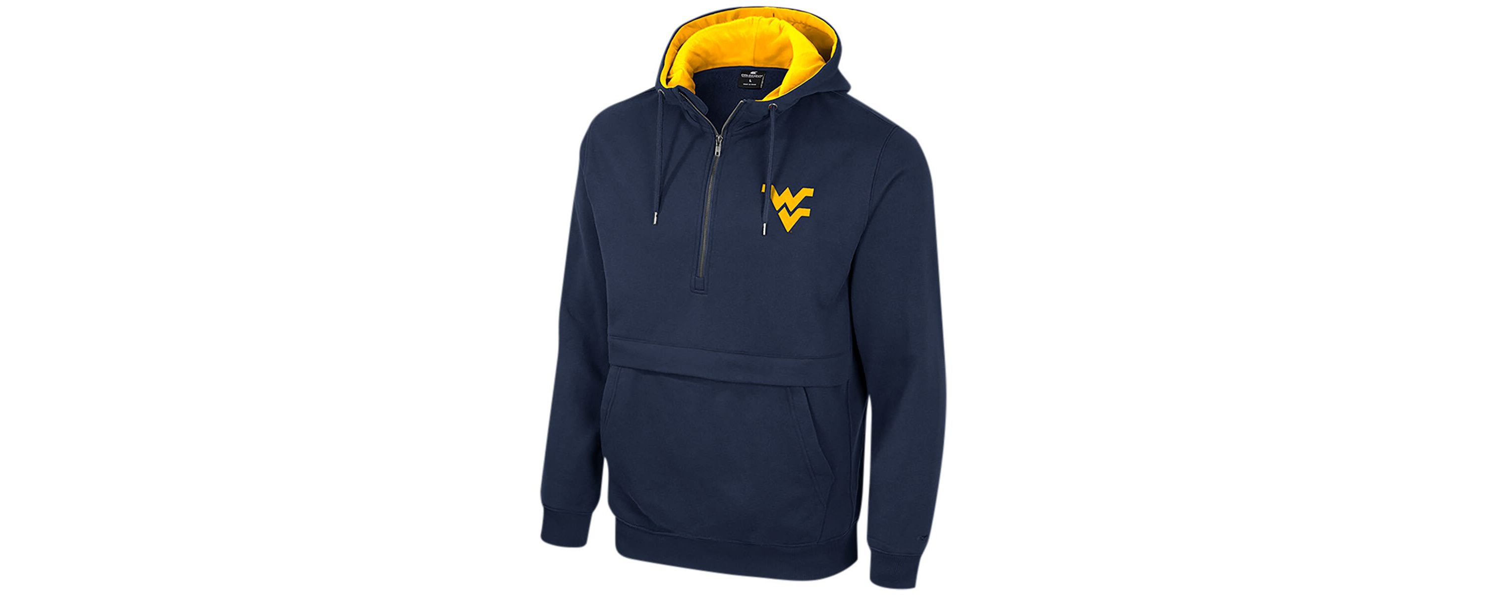 NCAA West Virginia Mountaineers Half-Zip Hoodie