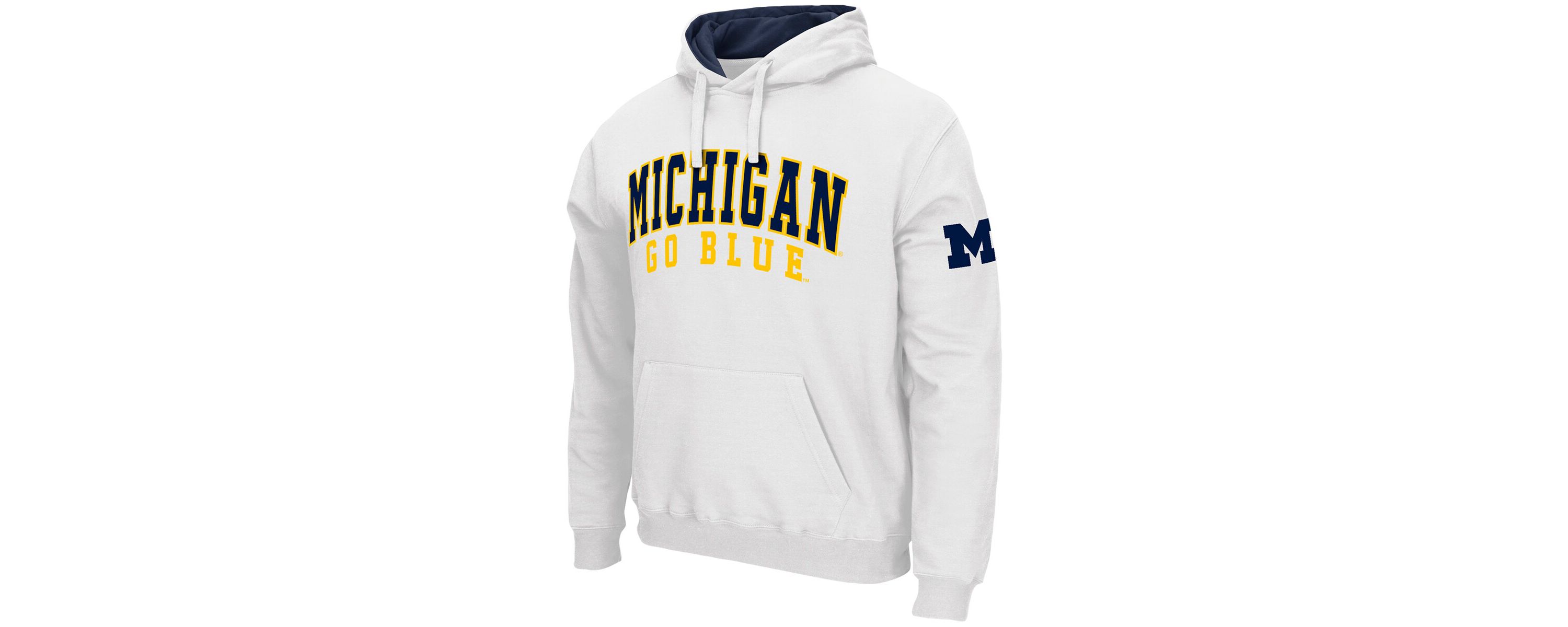 NCAA Michigan Wolverines Double Arch Pullover Hoodie