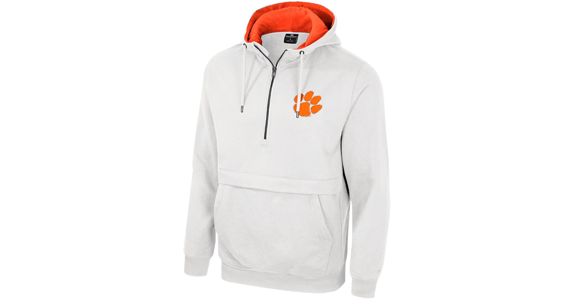 NCAA Clemson Tigers Half-Zip Hoodie
