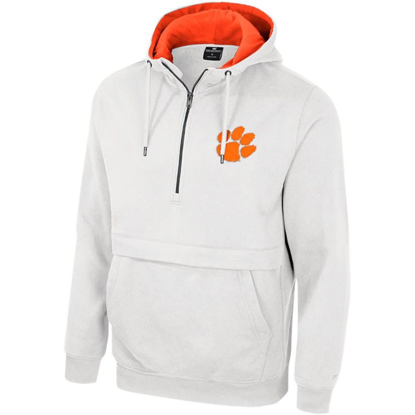 NCAA Clemson Tigers Half-Zip Hoodie