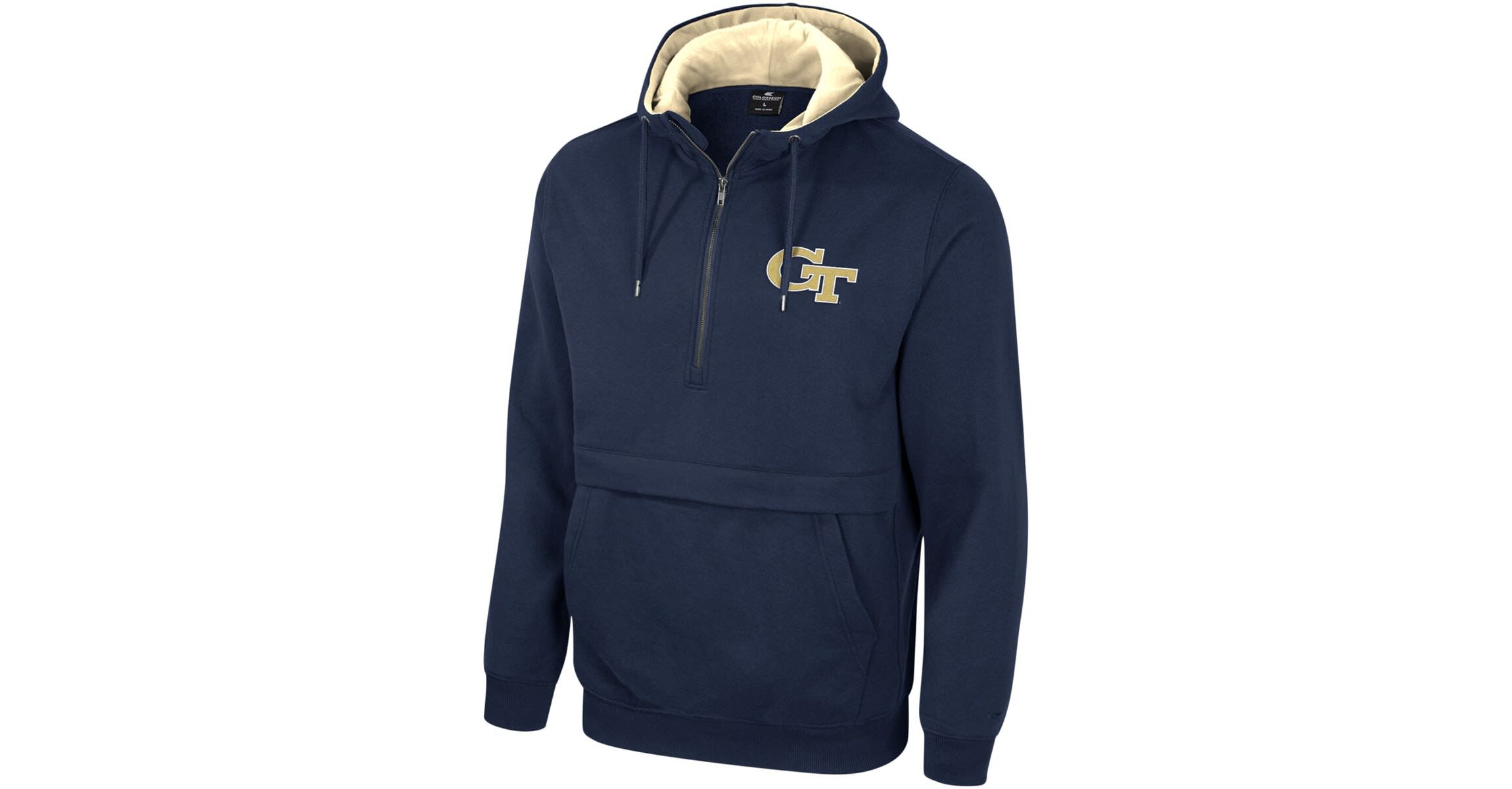 Georgia Tech Yellow Jackets NCAA Georgia Tech Jackets Half-Zip Hoodie