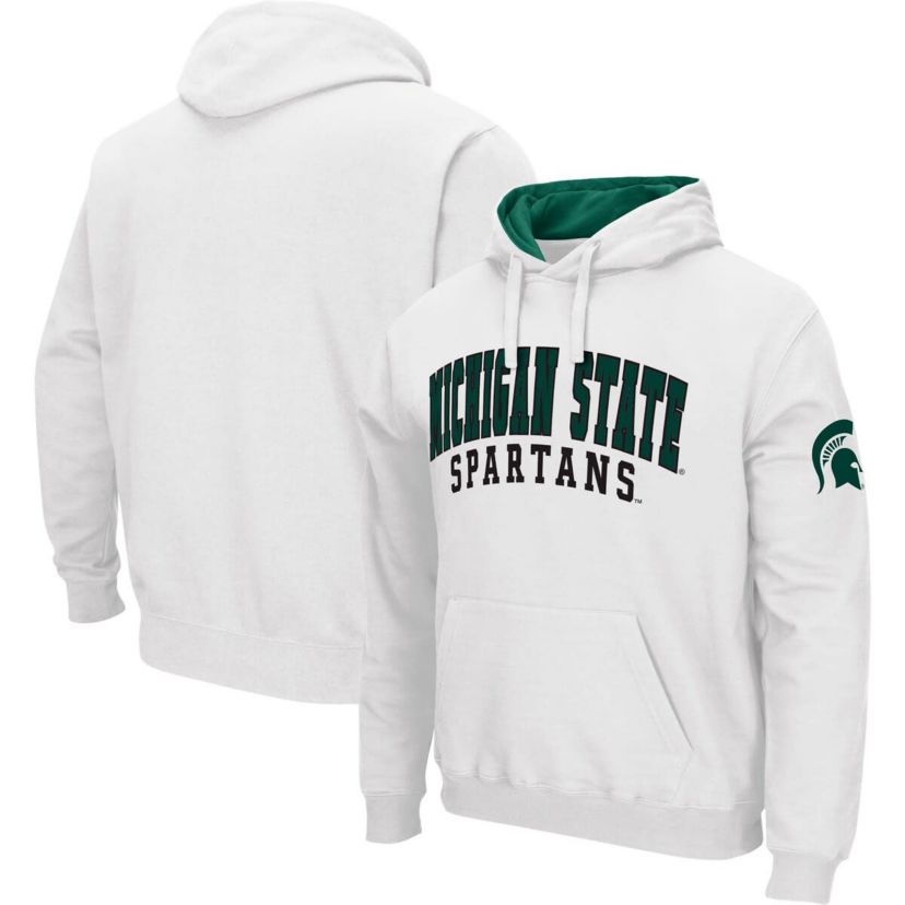 NCAA Michigan State Spartans Double Arch Pullover Hoodie