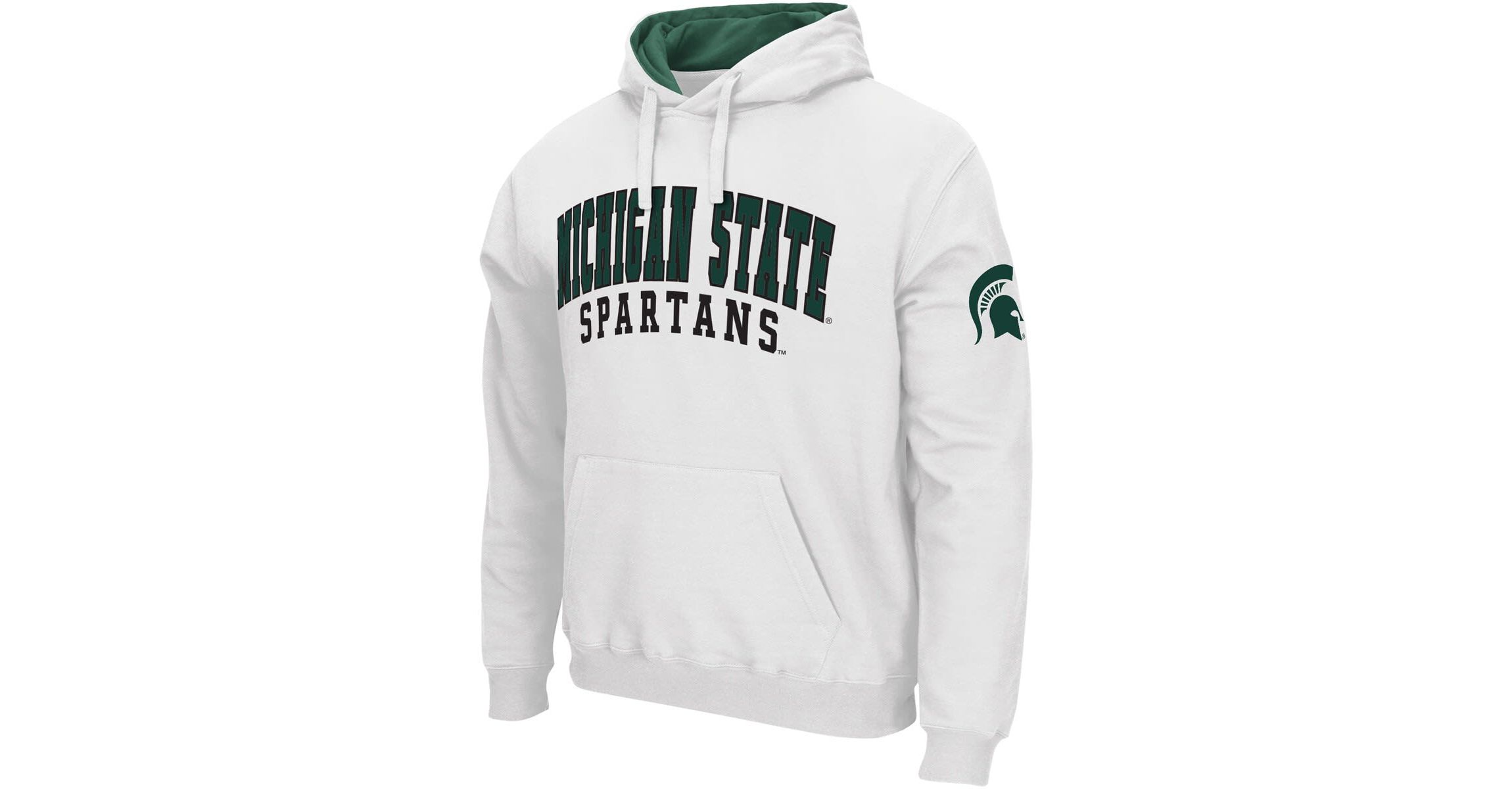 NCAA Michigan State Spartans Double Arch Pullover Hoodie