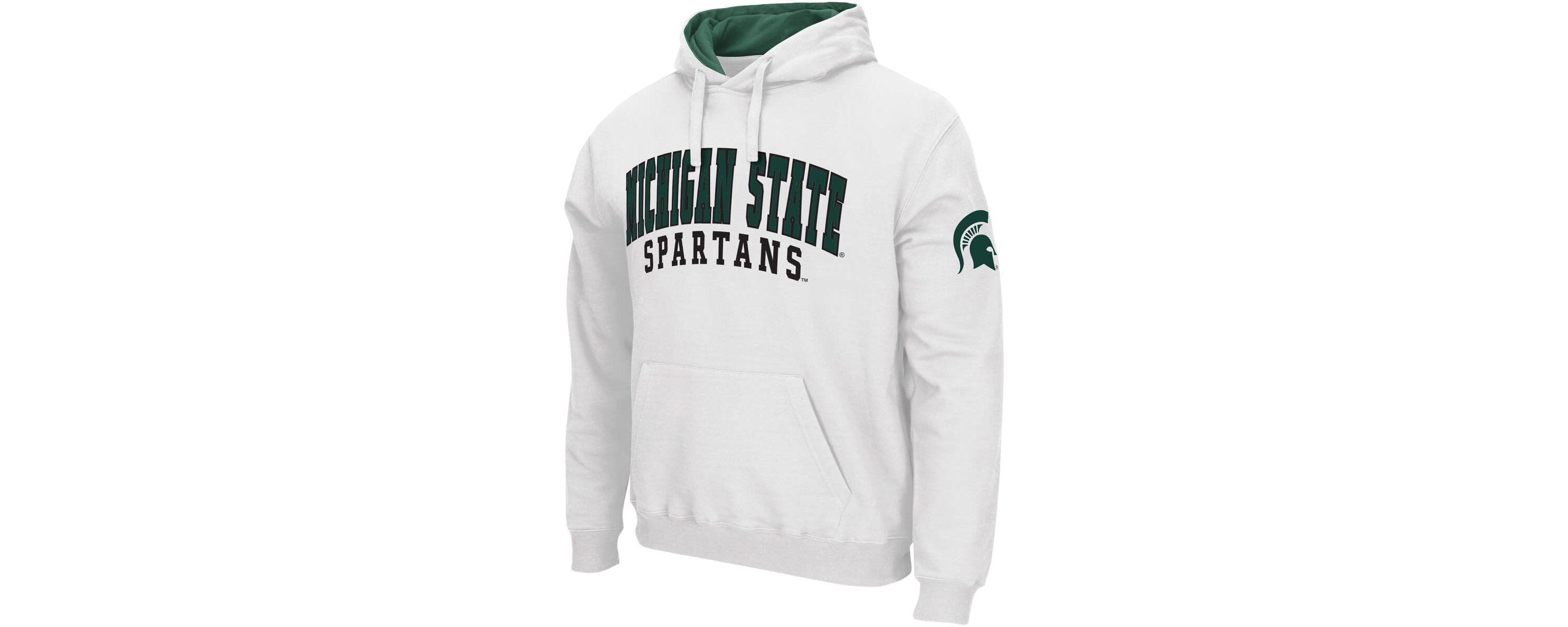 NCAA Michigan State Spartans Double Arch Pullover Hoodie