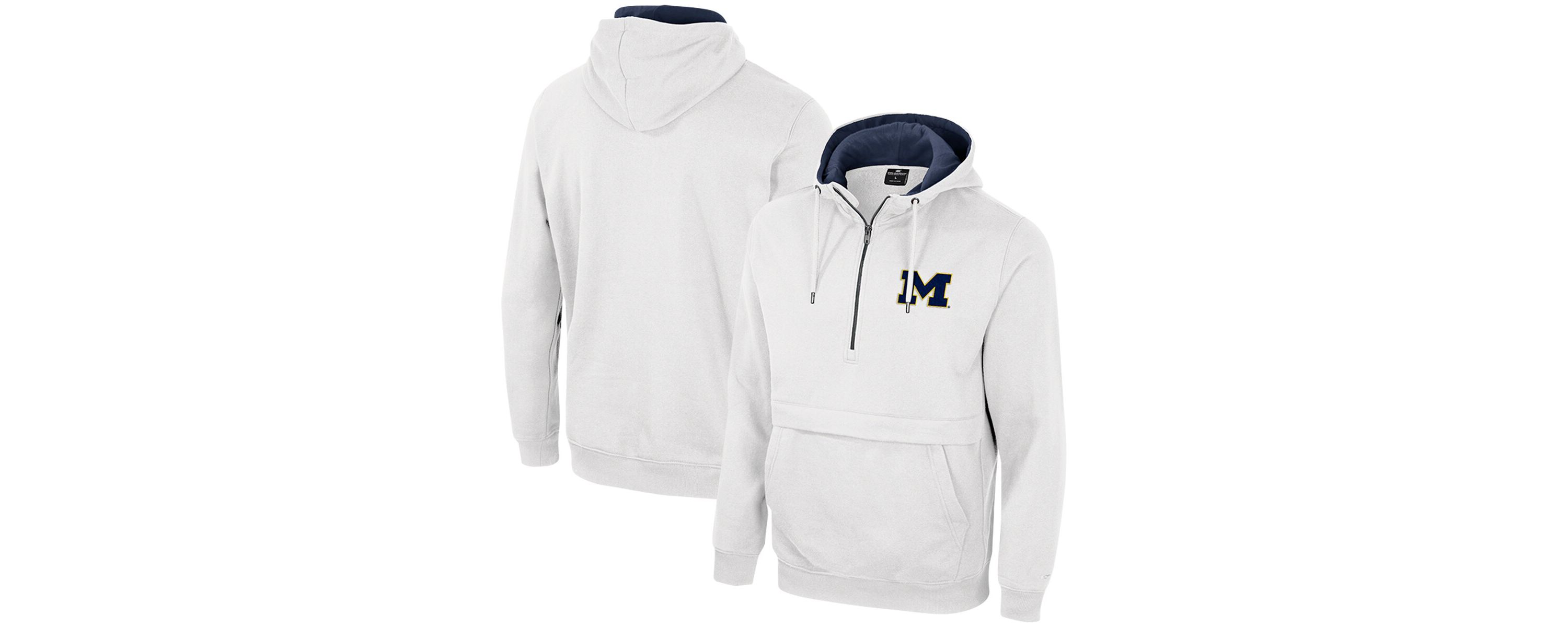 NCAA Michigan Wolverines Half-Zip Hoodie