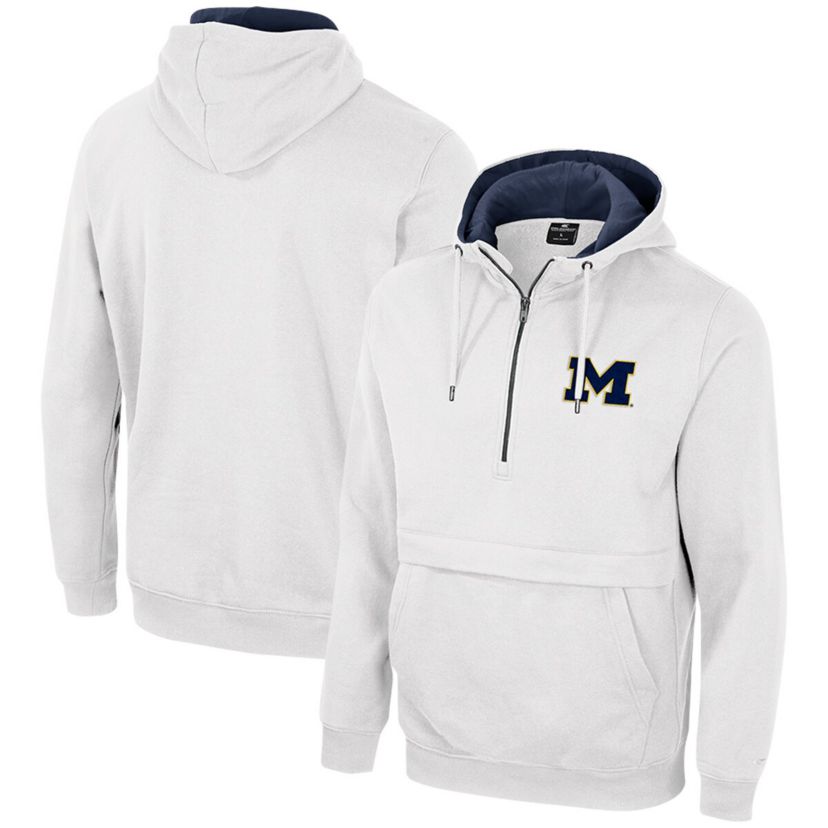 NCAA Michigan Wolverines Half-Zip Hoodie