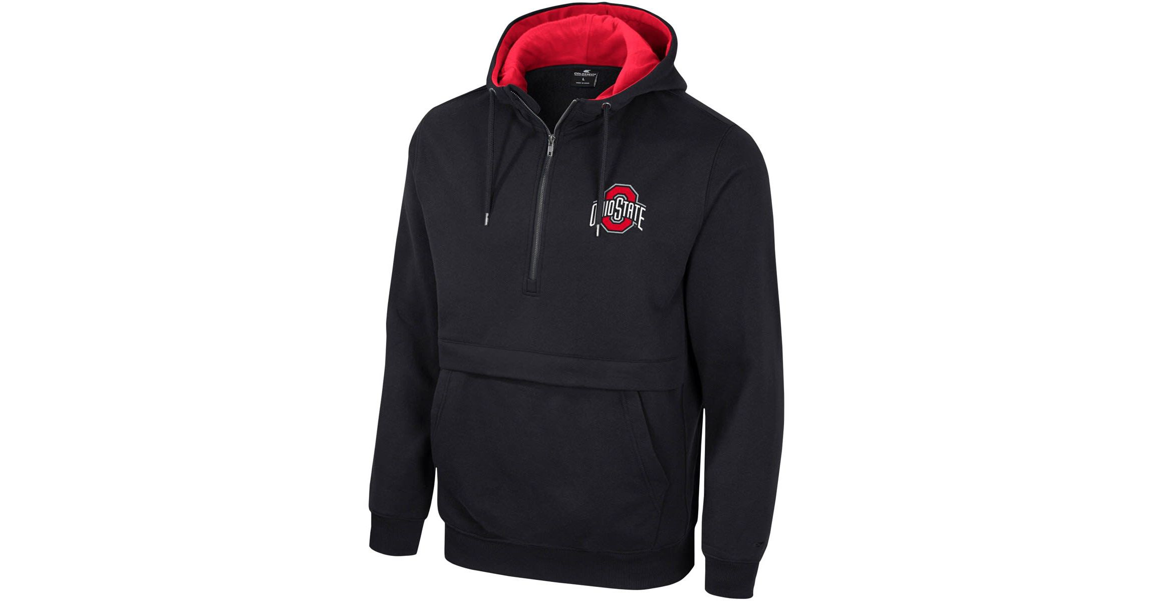 NCAA Ohio State Buckeyes Half-Zip Hoodie