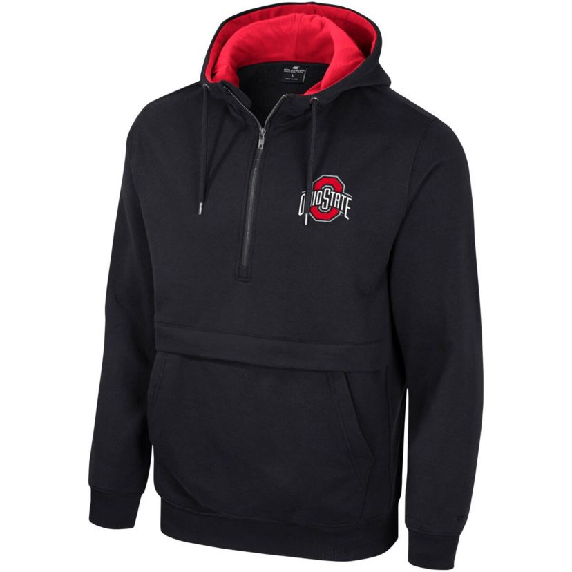 NCAA Ohio State Buckeyes Half-Zip Hoodie