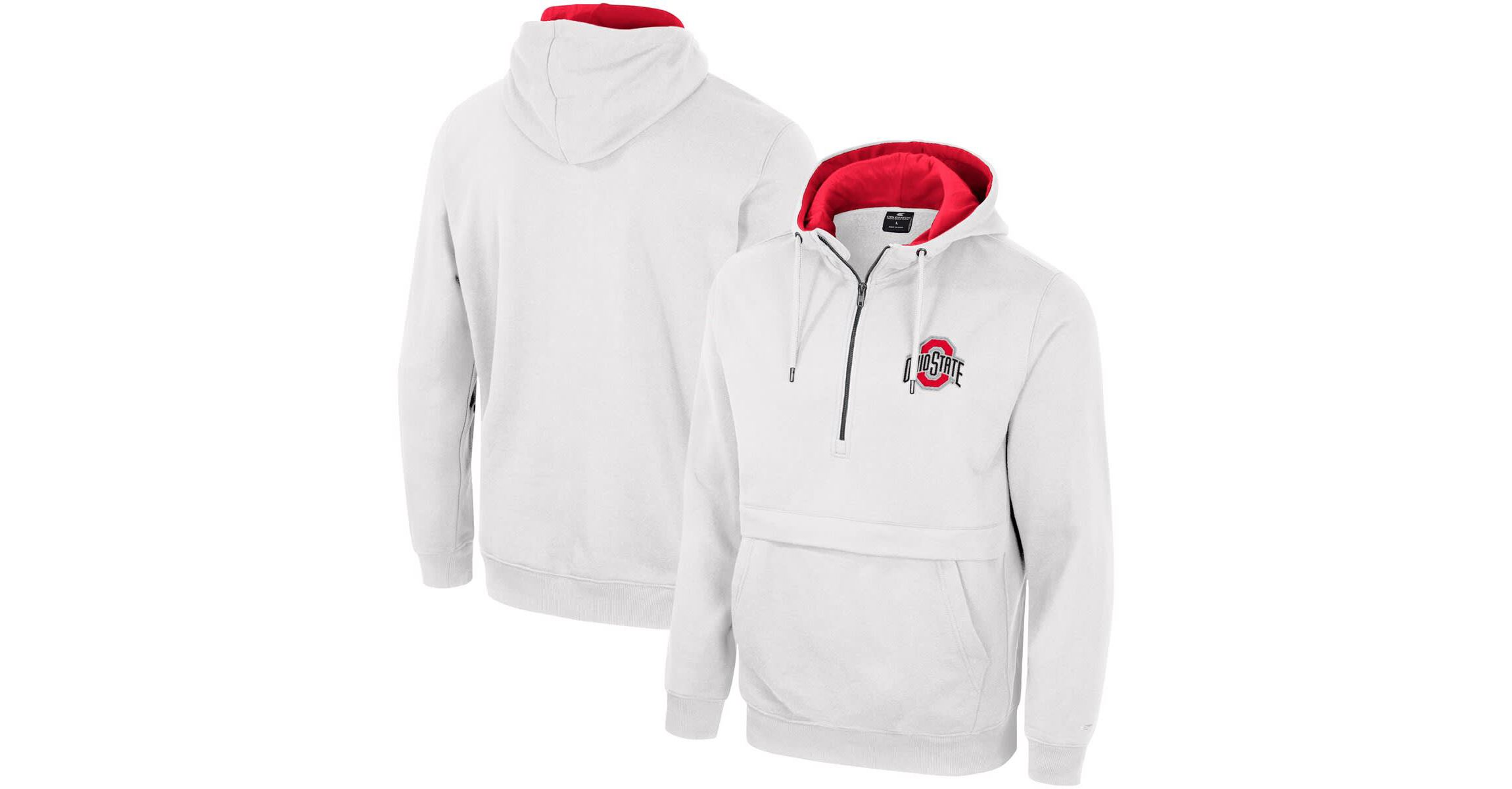 NCAA Ohio State Buckeyes Half-Zip Hoodie