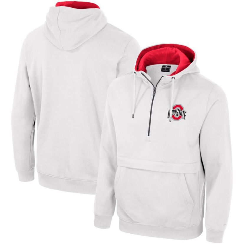 NCAA Ohio State Buckeyes Half-Zip Hoodie