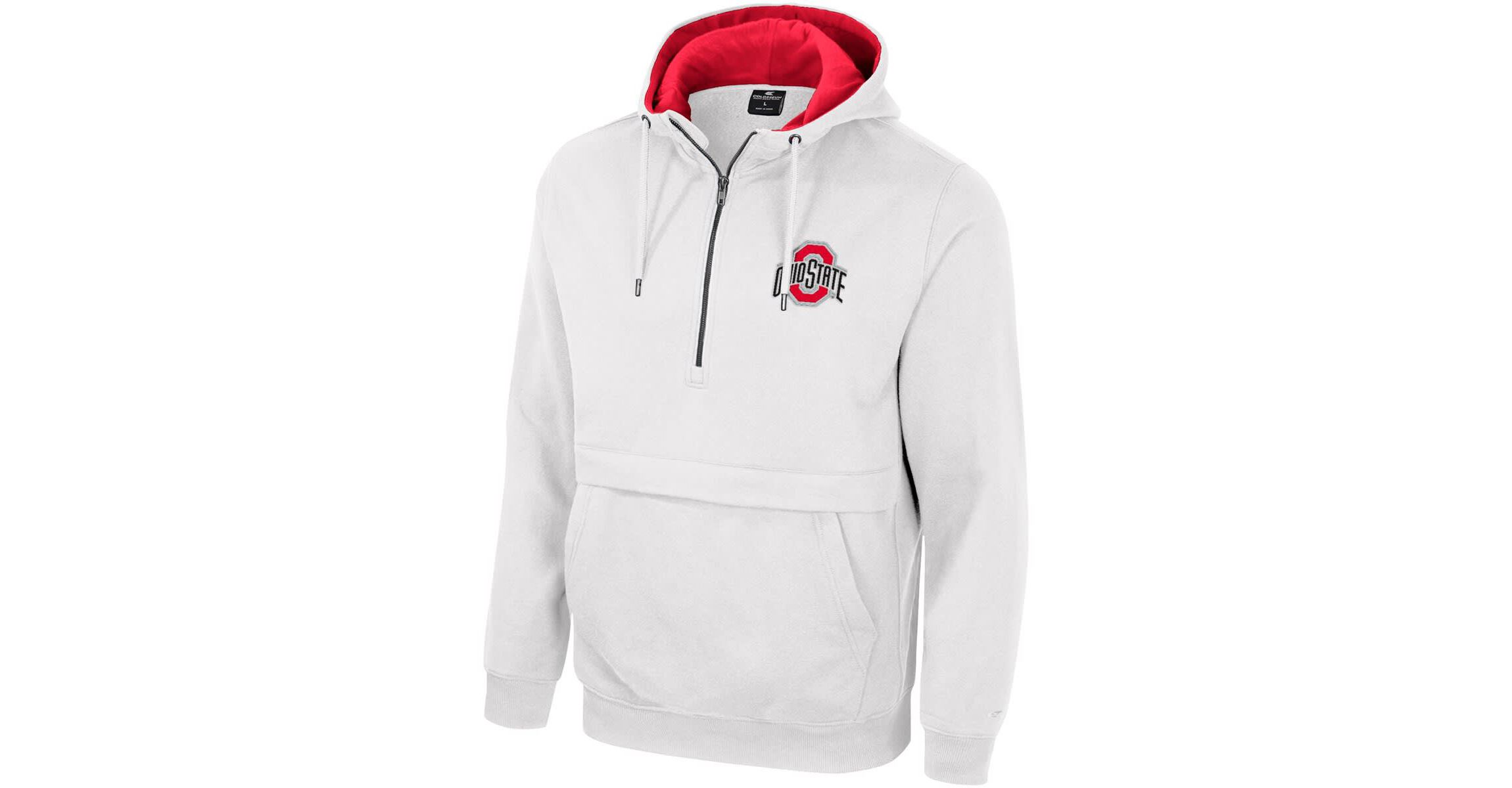 NCAA Ohio State Buckeyes Half-Zip Hoodie