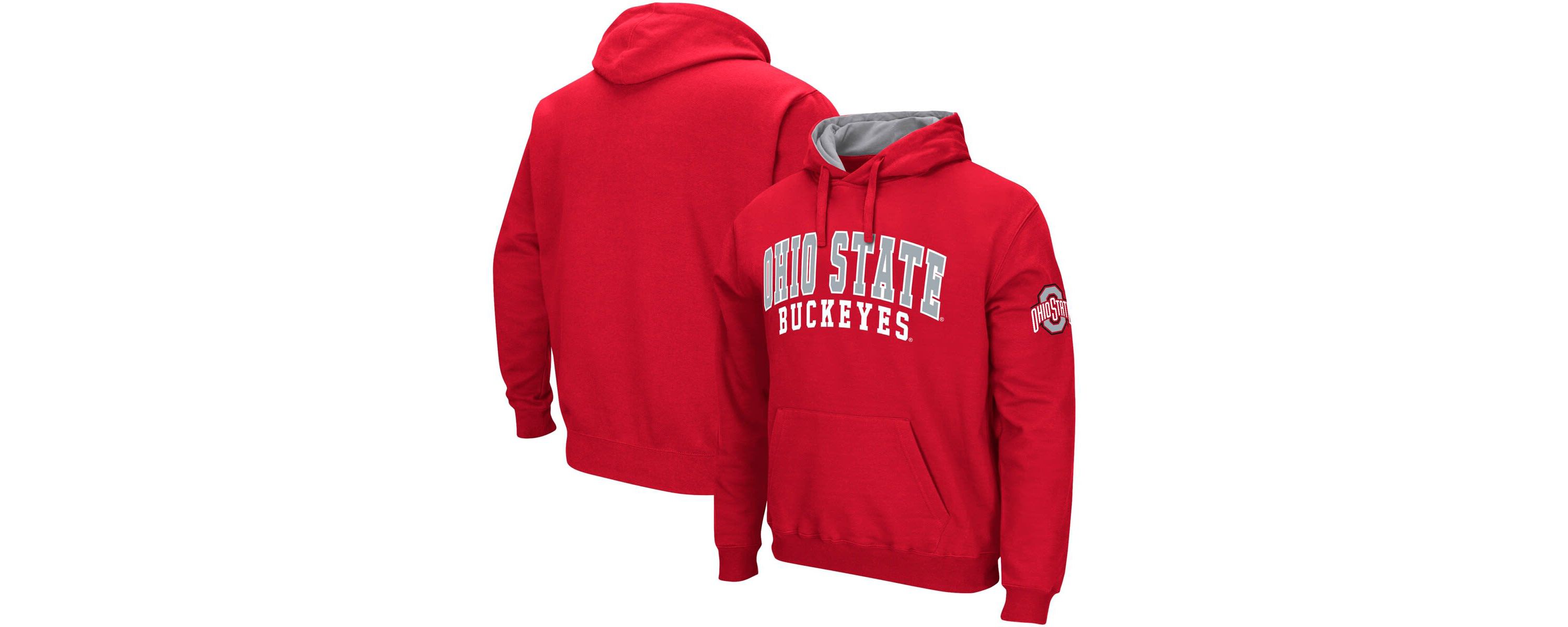 NCAA Ohio State Buckeyes Double Arch Pullover Hoodie