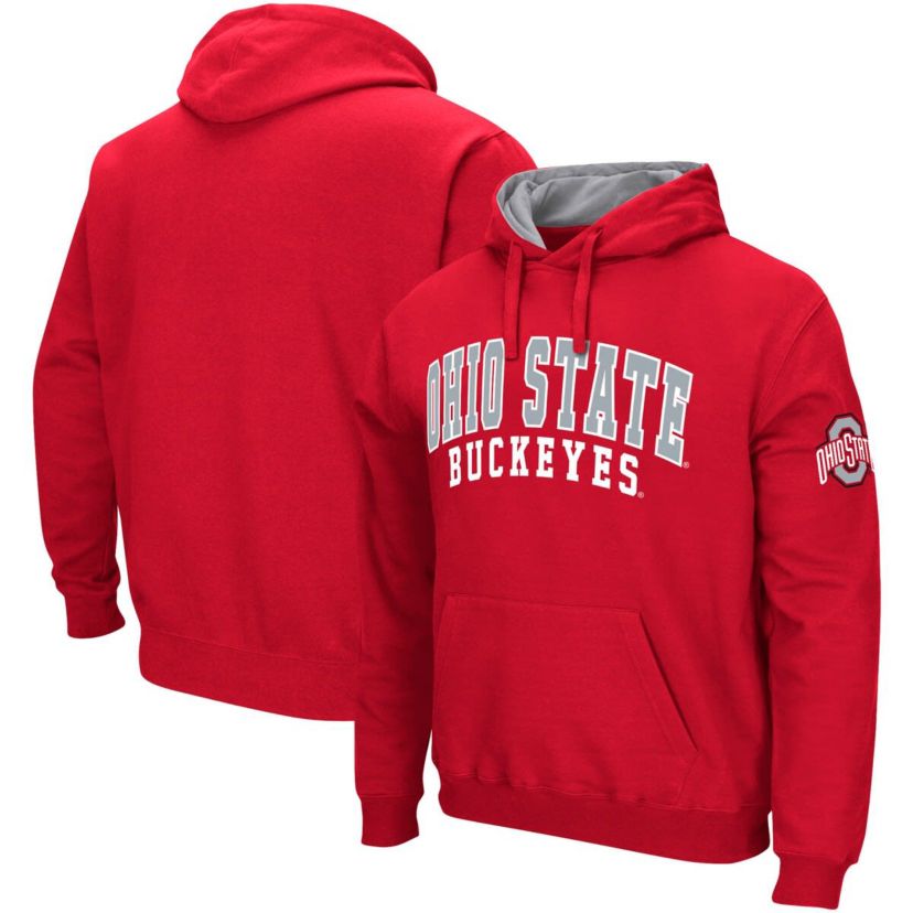 NCAA Ohio State Buckeyes Double Arch Pullover Hoodie