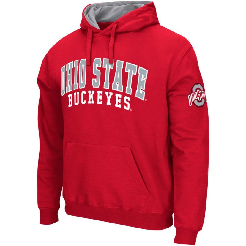 NCAA Ohio State Buckeyes Double Arch Pullover Hoodie