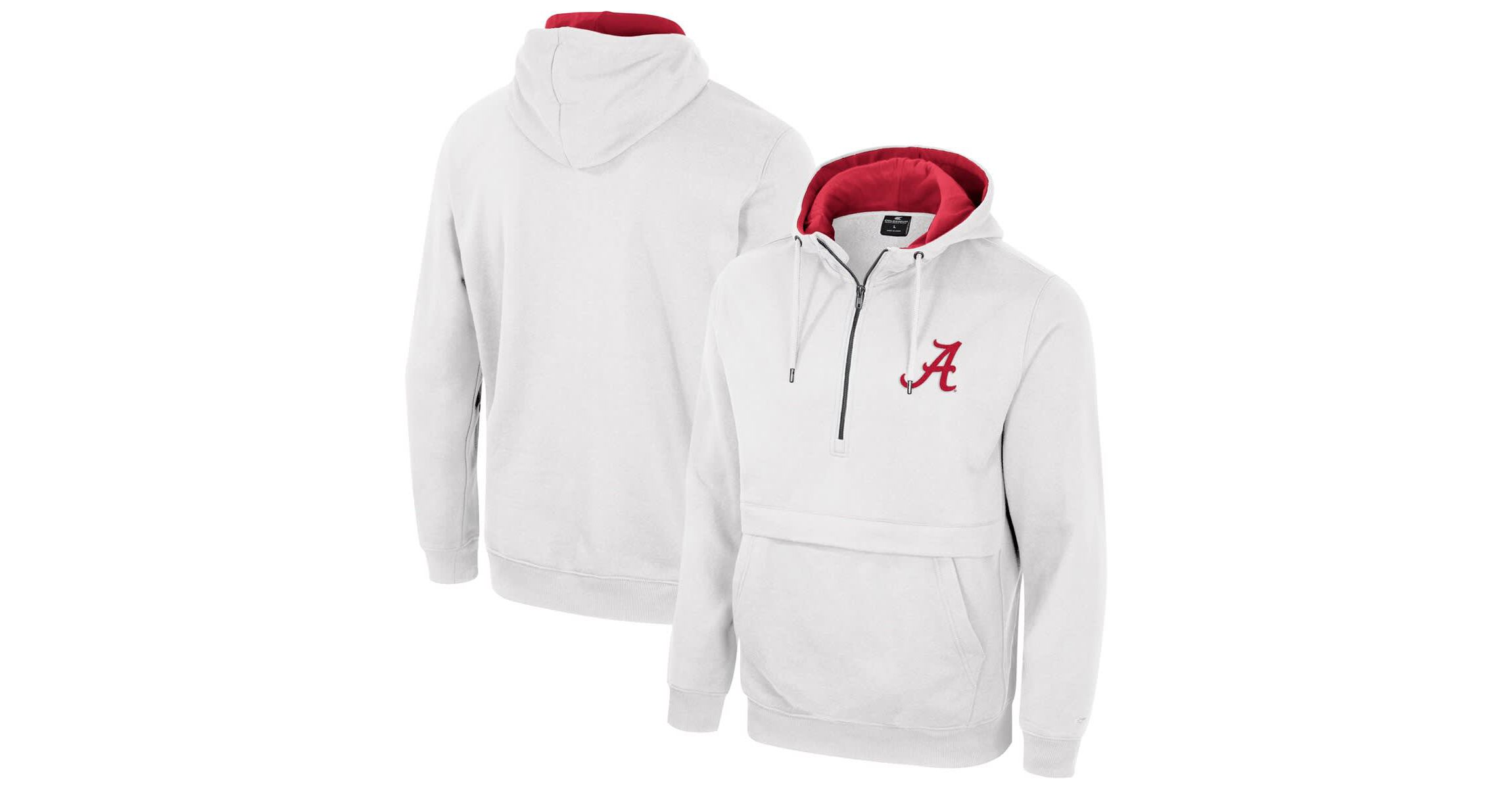 Alabama Crimson Tide NCAA Alabama Tide Half-Zip Hoodie