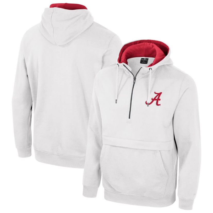 Alabama Crimson Tide NCAA Alabama Tide Half-Zip Hoodie