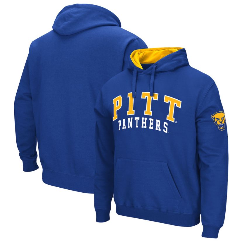 NCAA Pitt Panthers Double Arch Pullover Hoodie
