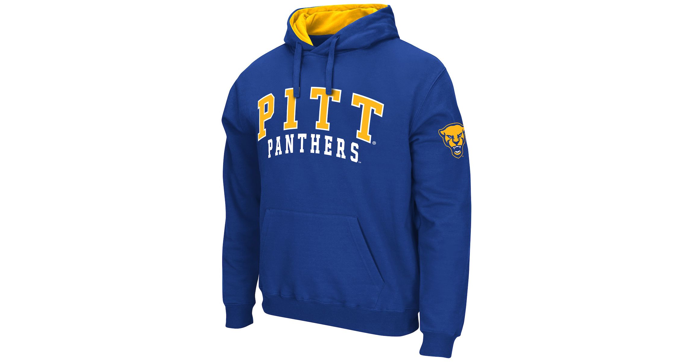 NCAA Pitt Panthers Double Arch Pullover Hoodie
