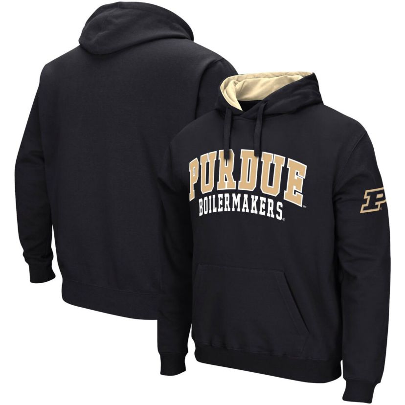 NCAA Purdue Boilermakers Double Arch Pullover Hoodie