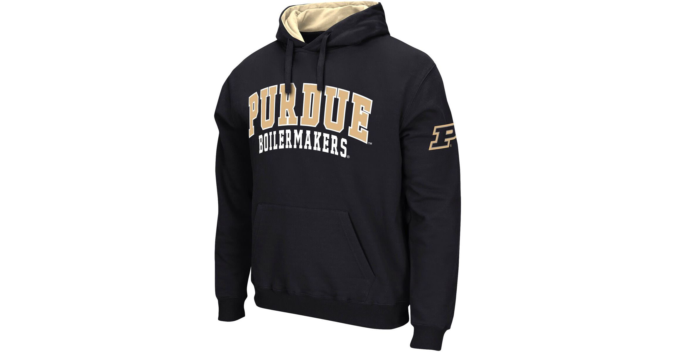 NCAA Purdue Boilermakers Double Arch Pullover Hoodie