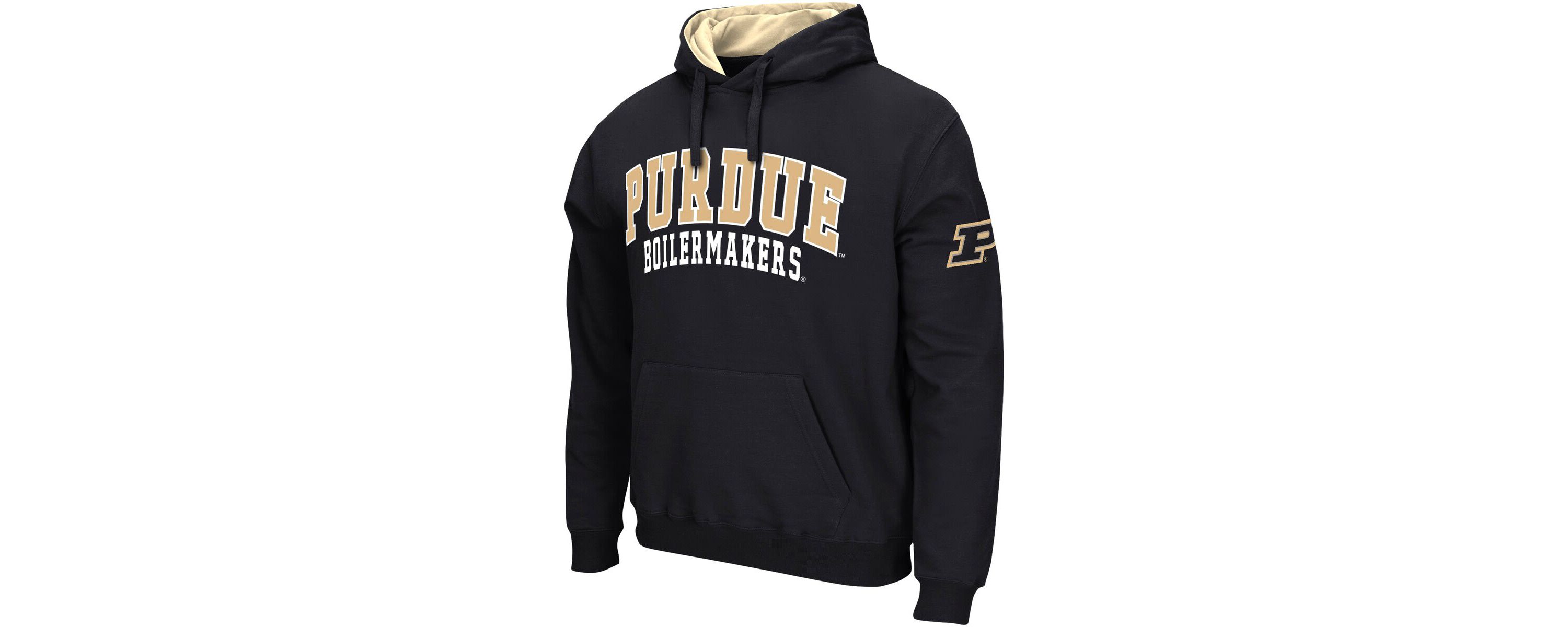 NCAA Purdue Boilermakers Double Arch Pullover Hoodie
