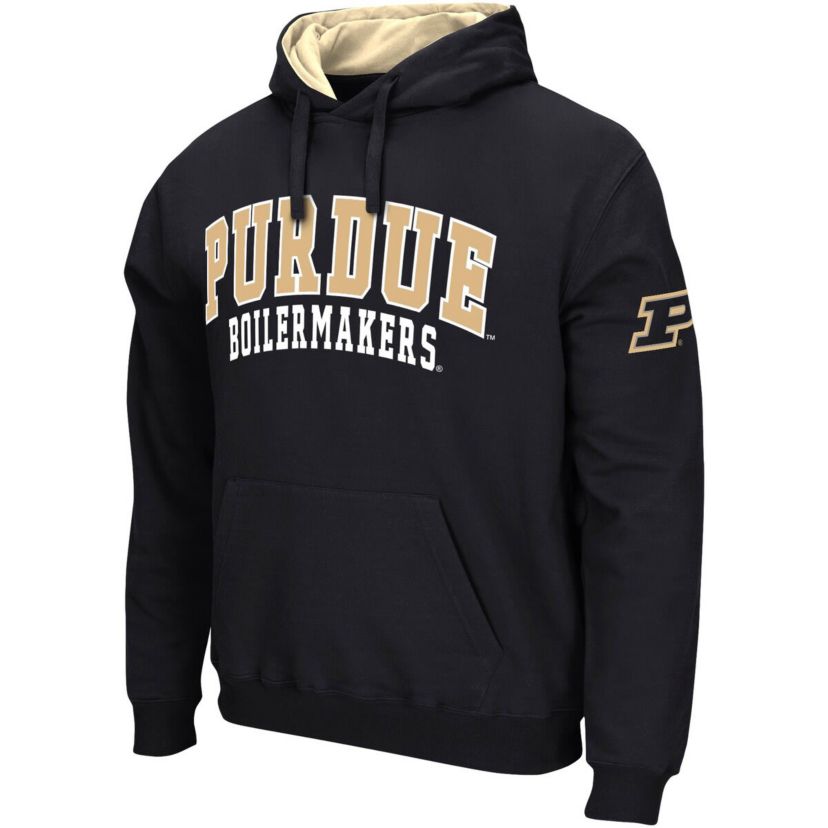 NCAA Purdue Boilermakers Double Arch Pullover Hoodie