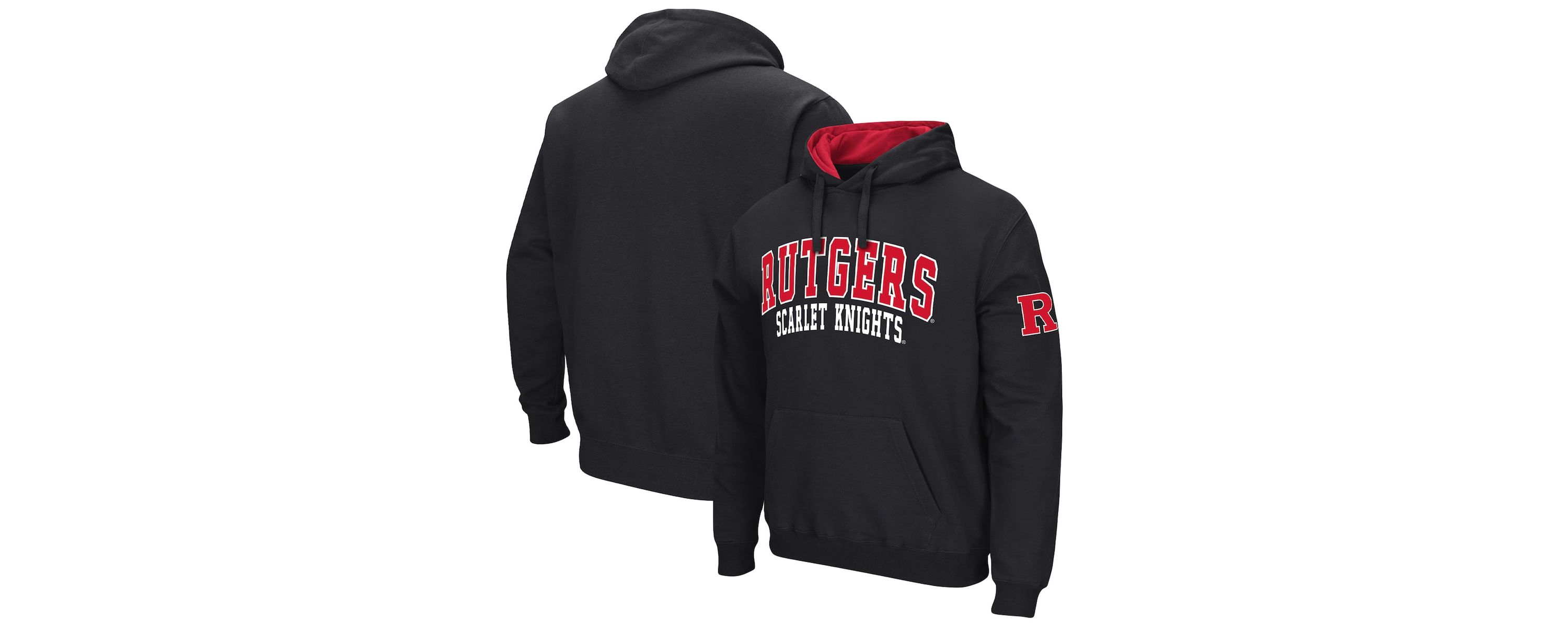 Rutgers Scarlet Knights NCAA Rutgers Knights Double Arch Pullover Hoodie