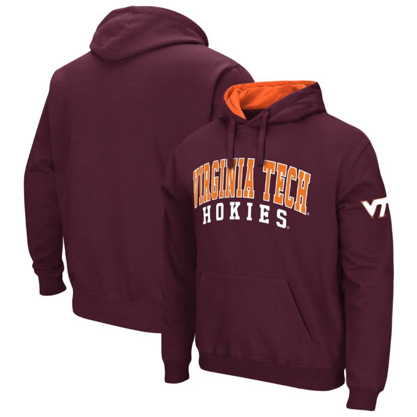 NCAA Virginia Tech Hokies Double Arch Pullover Hoodie