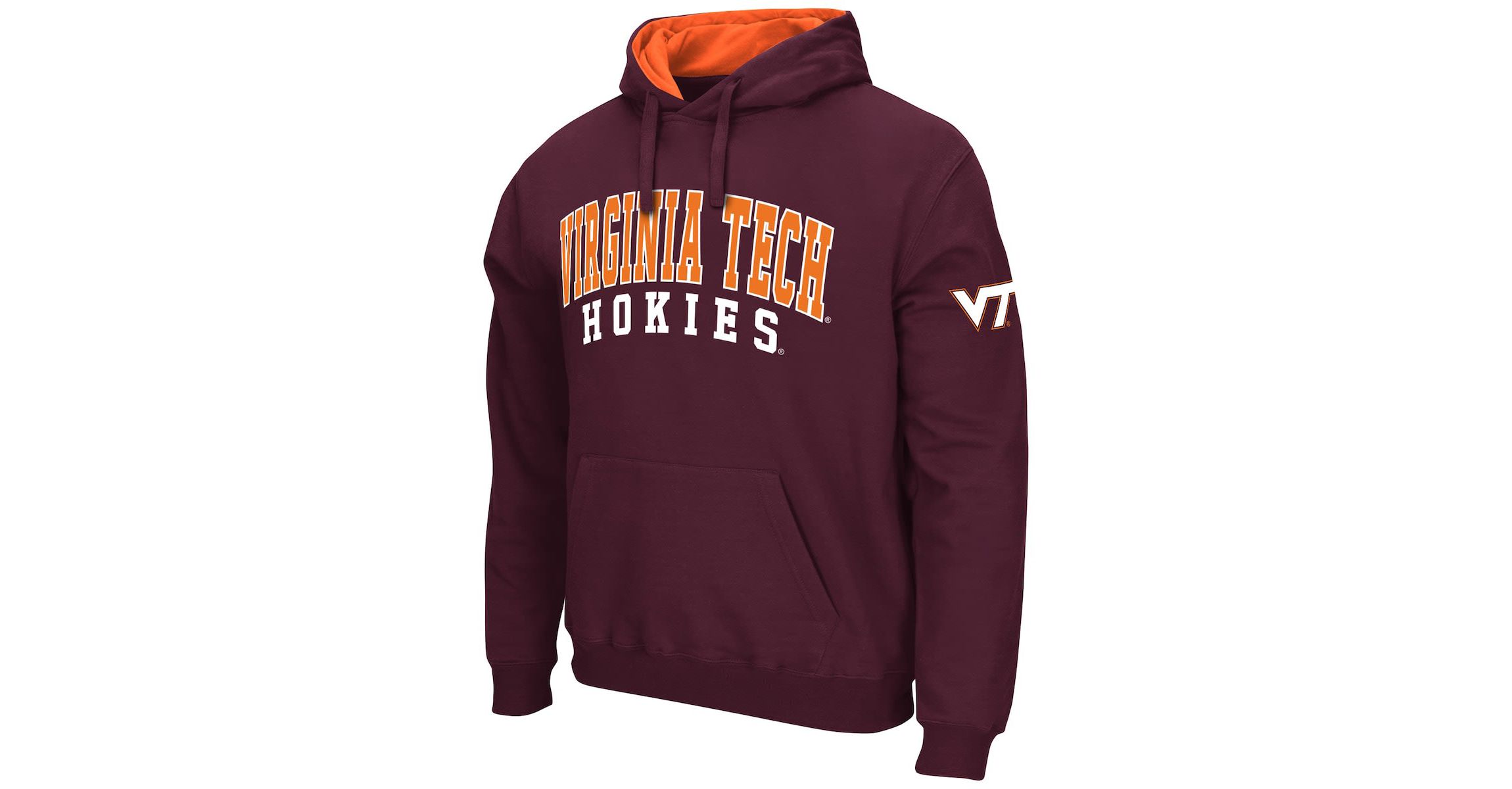 NCAA Virginia Tech Hokies Double Arch Pullover Hoodie