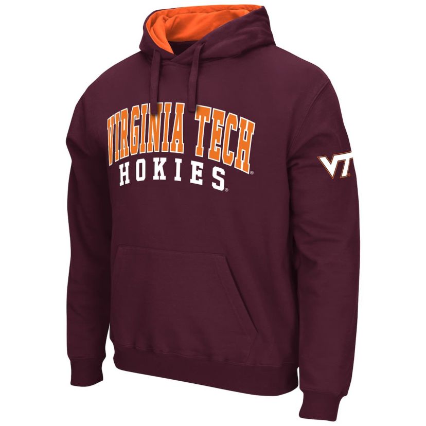 NCAA Virginia Tech Hokies Double Arch Pullover Hoodie