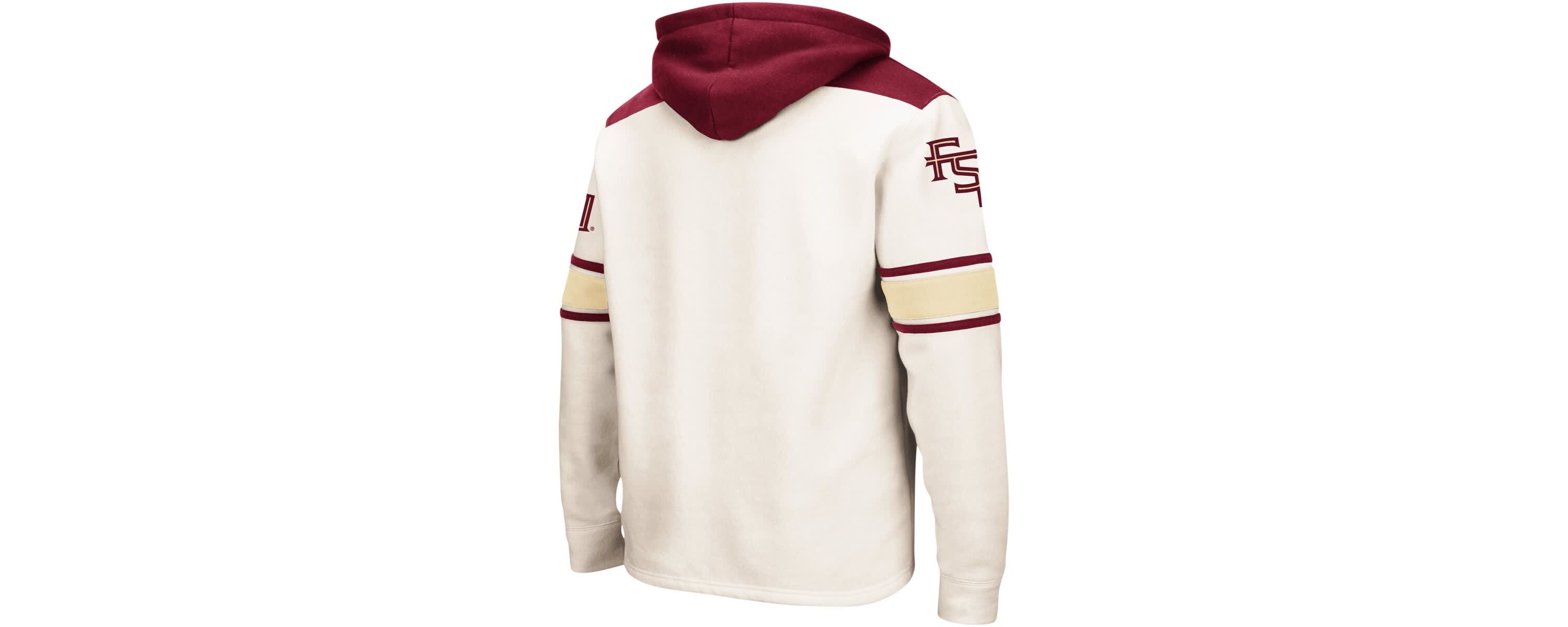 NCAA Florida State Seminoles Big & Tall Hockey Lace-Up Pullover Hoodie
