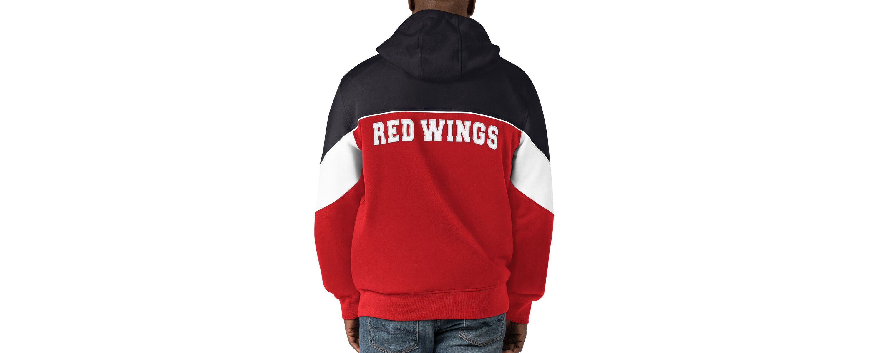 NHL Detroit Wings Power Forward Full-Zip Hoodie