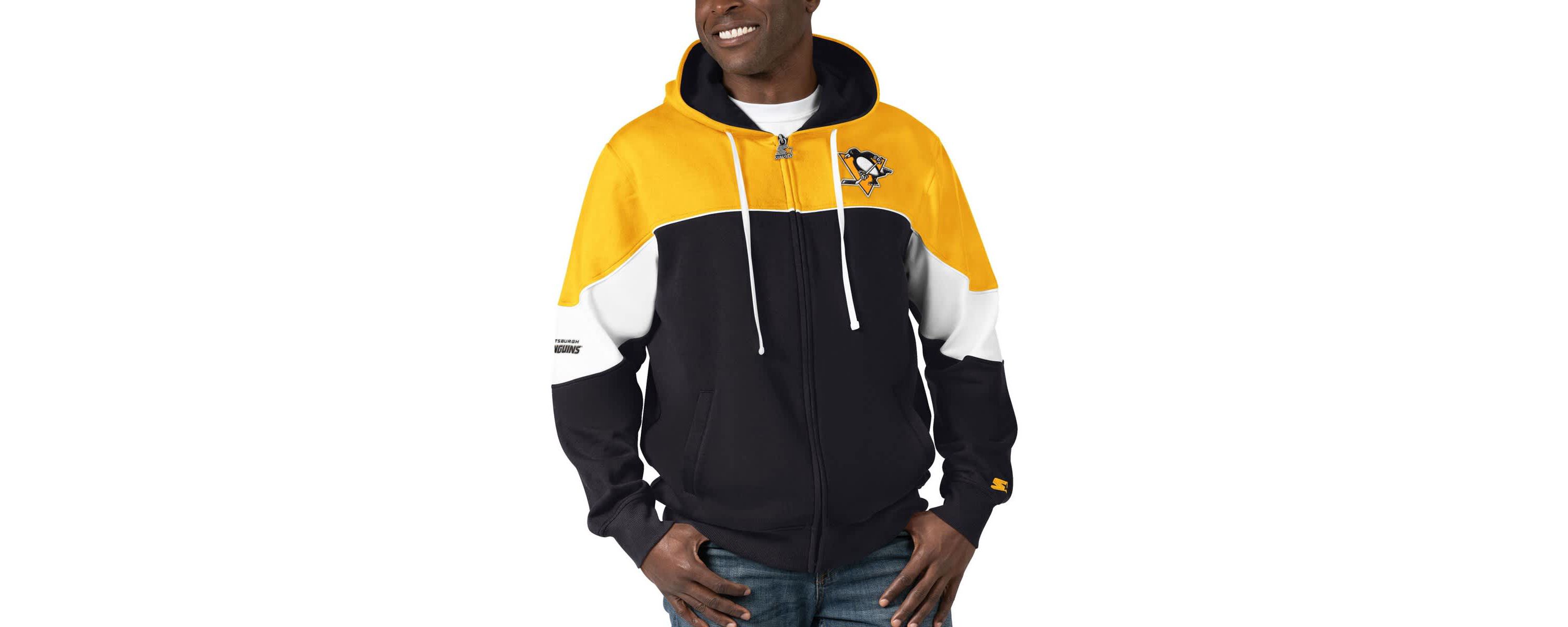 NHL Pittsburgh Penguins Power Forward Full-Zip Hoodie