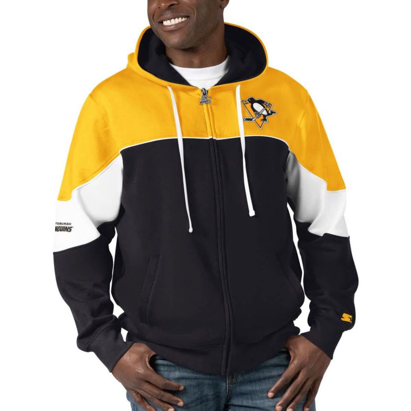 NHL Pittsburgh Penguins Power Forward Full-Zip Hoodie
