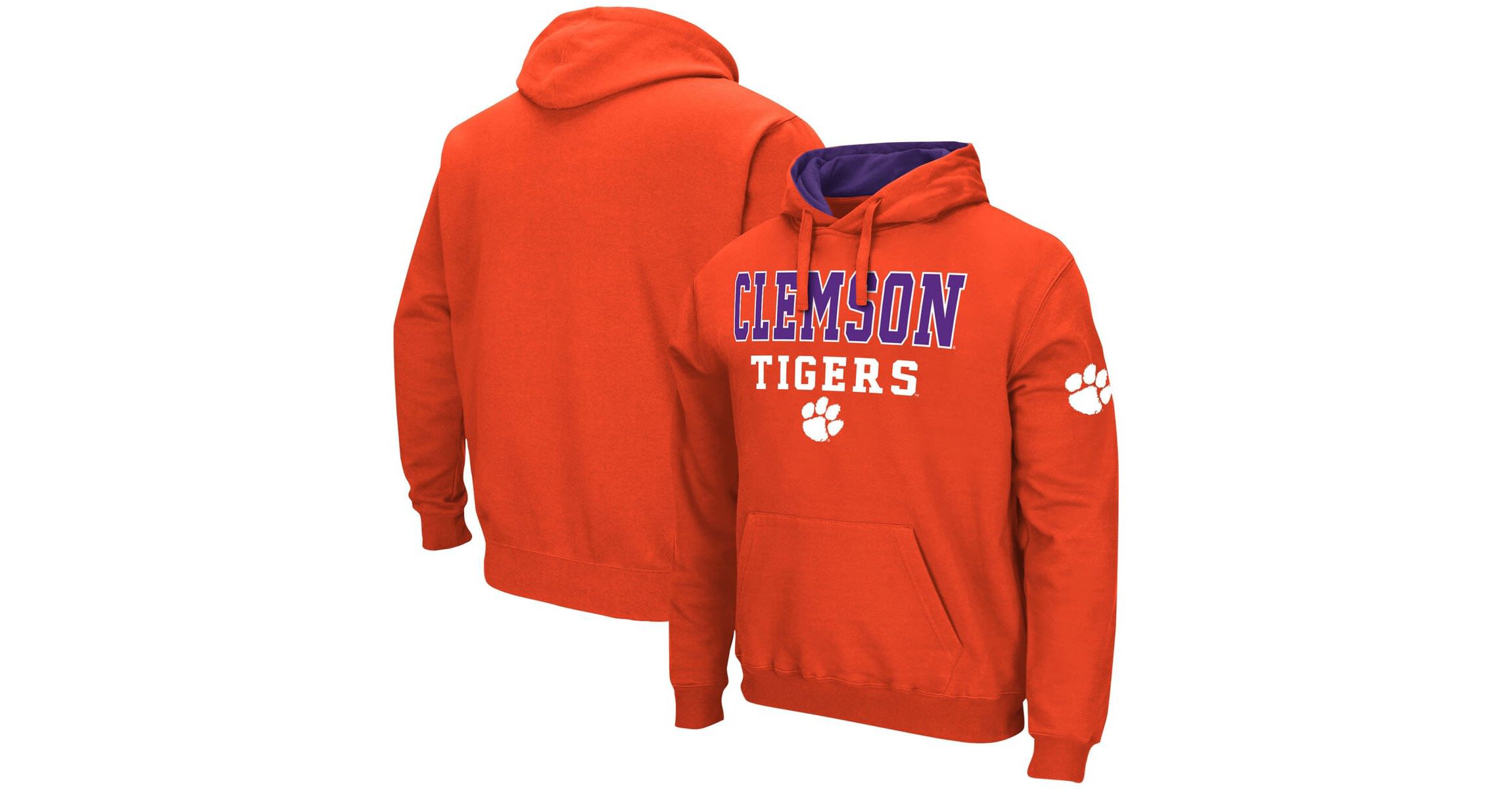 NCAA Clemson Tigers Sunrise Pullover Hoodie