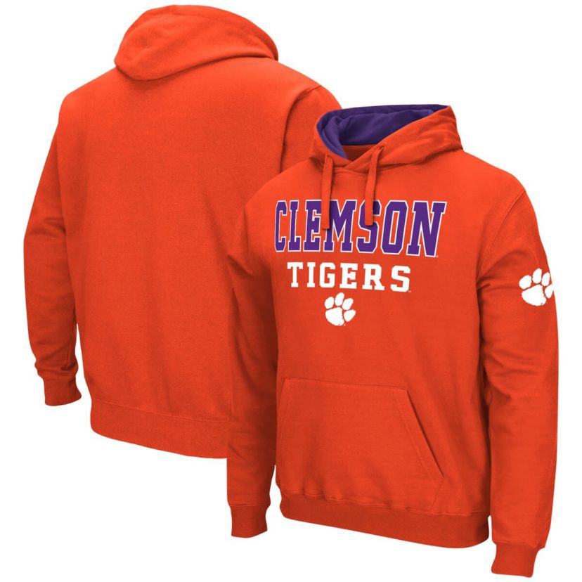 NCAA Clemson Tigers Sunrise Pullover Hoodie